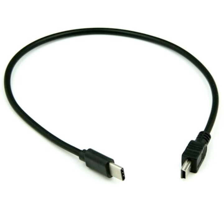 Mini USB to USB C Type Cable